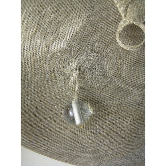 Kim Seybert Luxury Metallic Beaded Coasters Set Of 4 Nyc Designer India - Picture 5 of 7